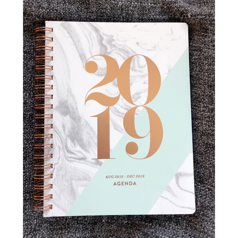Mint & Marble 2018-2019 Planner
